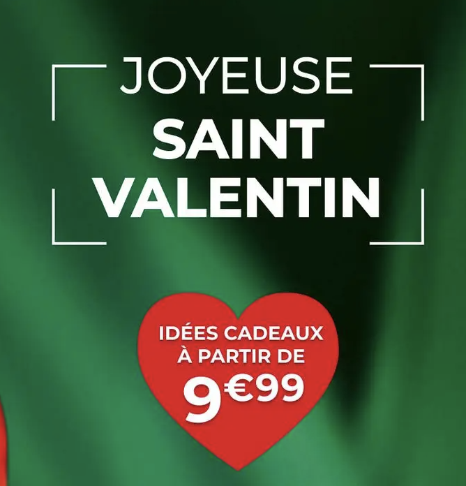 IDÉE CADEAUX SAINT VALENTIN